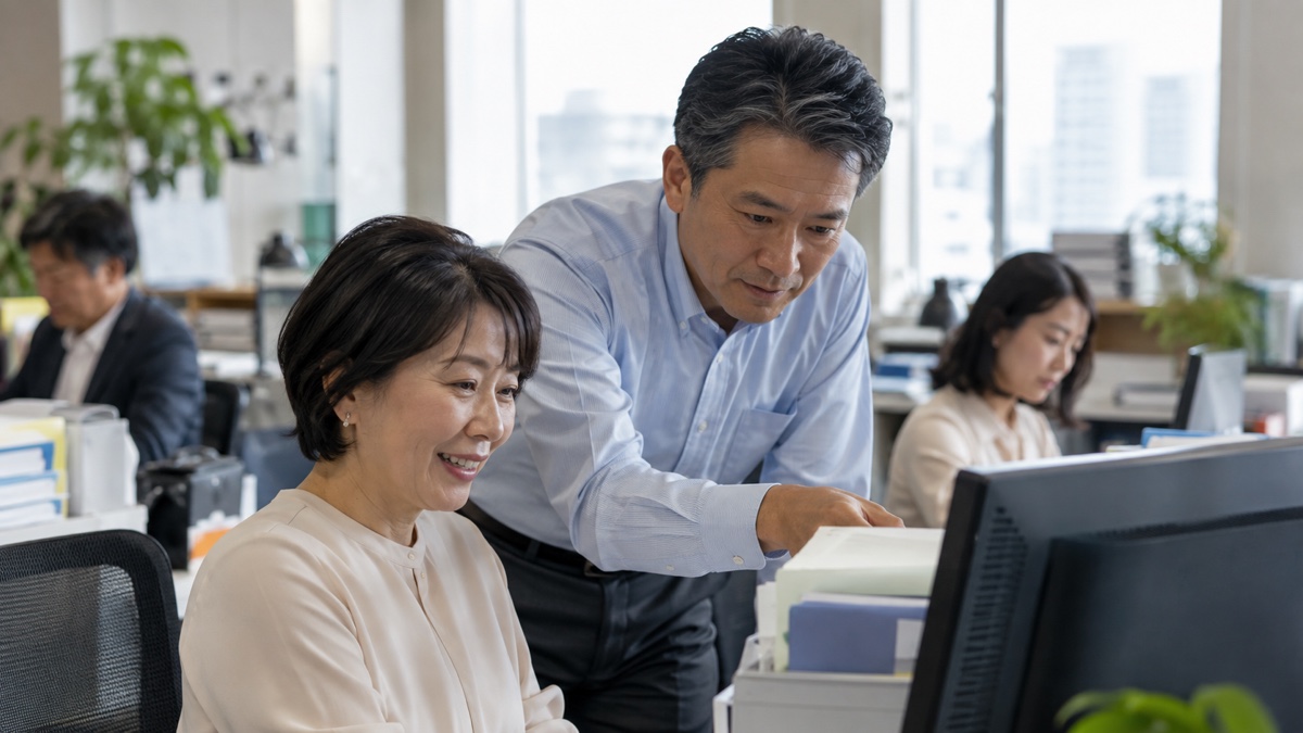 40代後半から50代が働く職場