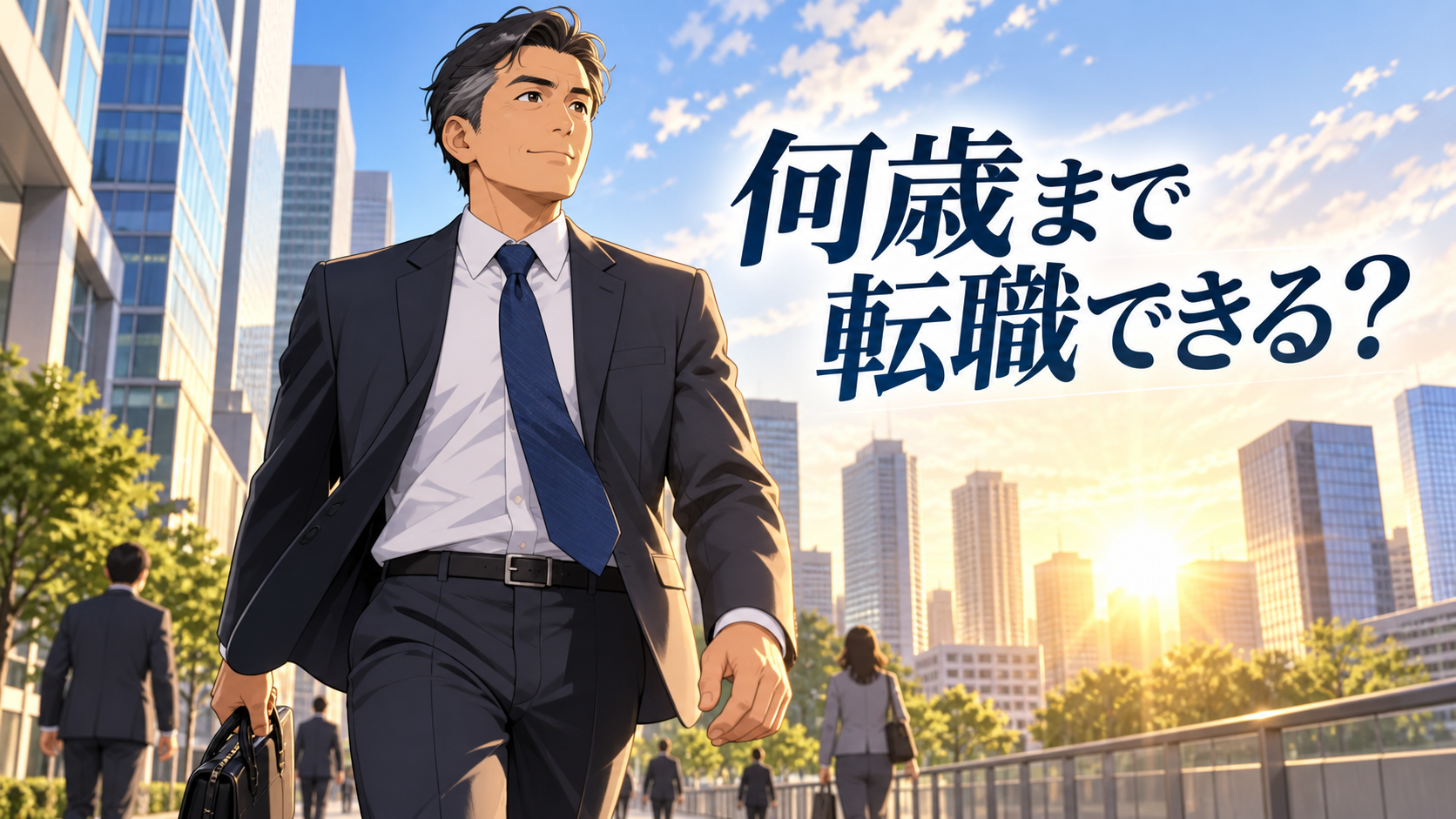 氷河期世代の転職と年齢の壁をデータで検証する記事のアイキャッチ