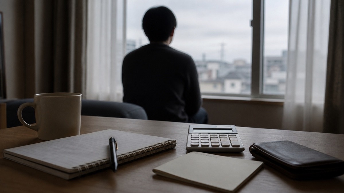 離職後の生活費と貯蓄を考えるイメージ